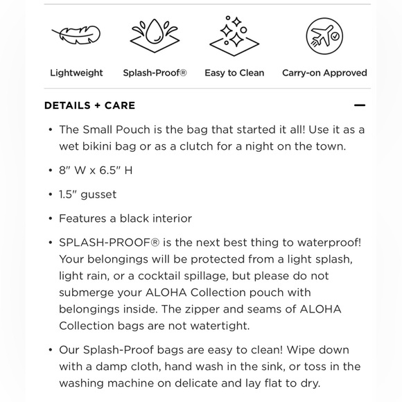 Aloha small pouch - Picture 4 of 4